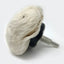 4" GOBLET BUFF ROUND END SHANK MOUNTED