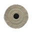 Zephyr Polishing Wheel WHITE COTTON MUSLIN 3/8" STITCHING 50-PLY 8"  3 3 0