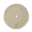 Zephyr Polishing Wheel WHITE COTTON MUSLIN 3/8" STITCHING 60-PLY 8"  3 3 0
