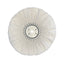 Zephyr Polishing Wheel BLEACHED COMBO COTTON FLANNEL BUFF 2 ROWS SEWN 55 PLY 10"